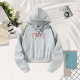 Maxbell Womens Hoodies Trendy Cute Long Sleeve Sweatshirt for Office Walking Camping S