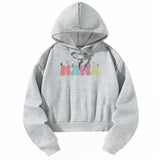 Maxbell Womens Hoodies Cute Female Drawstring Pullover for Commuting Vacation Office M