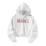 Maxbell Womens Hoodie Sweatshirt Fashionable Hooded Pullover for Lady Female Walking S