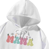 Maxbell Womens Hoodie Sweatshirt Fashionable Hooded Pullover for Lady Female Walking L