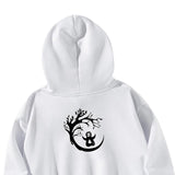 Maxbell Sweatshirt Activewear White Womens Drawstring Hoodie for Women Female Indoor XXL White