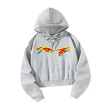 Maxbell Womens Hoodies Comfortable Drawstring Pullover for Vacation Commuting Sports L