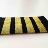 Maxbell 3xAirline Epaulets Traditional with Gold Stripes Officer Shoulder Boards four bars