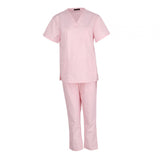 Maxbell Nursing Scrubs Nurses Day Gift Working Uniform Scrub Set for Massaging Nurse S Pink