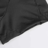 Maxbell Maxbell Female Scrub Set Short Sleeves Machine Washable with Pockets Nursing Uniform M Black