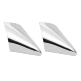 Maxbell 5x2 Pieces Shoes Pointed Protector Steel for Boots High Heels Shoes Protection Silver