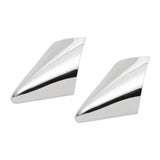Maxbell 4x2 Pieces Shoes Pointed Protector Steel for Boots High Heels Shoes Protection Silver