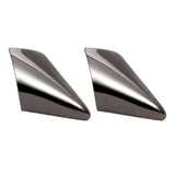 Maxbell 6x2 Pieces Shoes Pointed Protector Steel for Boots High Heels Shoes Protection Black