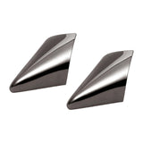 Maxbell 4x2 Pieces Shoes Pointed Protector Steel for Boots High Heels Shoes Protection Black
