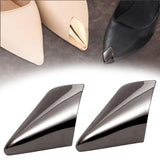 Maxbell 5x2 Pieces Shoes Pointed Protector Steel for Boots High Heels Shoes Protection Black