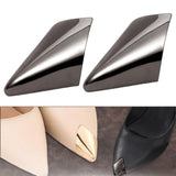 Maxbell 5x2 Pieces Shoes Pointed Protector Steel for Boots High Heels Shoes Protection Black