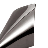 Maxbell 3x2 Pieces Shoes Pointed Protector Steel for Boots High Heels Shoes Protection Black