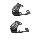 Maxbell 2x Shoes Pointed Protector Women Decoration for Shoes Protection Accessories Black