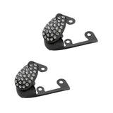 Maxbell 2x Shoes Pointed Protector Women Decoration for Shoes Protection Accessories Black
