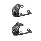 Maxbell 2x Shoes Pointed Protector Women Decoration for Shoes Protection Accessories Black