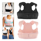 Maxbell Maxbell Posture Corrector Adjustable Breathable Lightweight Back Brace for Neck Back Black XS S