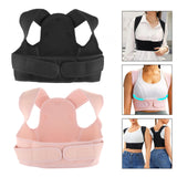 Maxbell Maxbell Posture Corrector Adjustable Breathable Lightweight Back Brace for Neck Back Black XS S