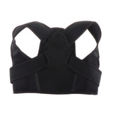 Maxbell Maxbell Posture Corrector Adjustable Breathable Lightweight Back Brace for Neck Back Black M L