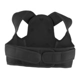 Maxbell Maxbell Posture Corrector Adjustable Breathable Lightweight Back Brace for Neck Back Black M L