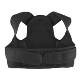 Maxbell Maxbell Posture Corrector Adjustable Breathable Lightweight Back Brace for Neck Back Black M L