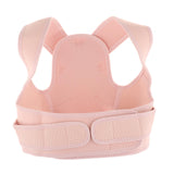 Maxbell Maxbell Posture Corrector Adjustable Breathable Lightweight Back Brace for Neck Back Pink M L