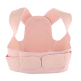 Maxbell Maxbell Posture Corrector Adjustable Breathable Lightweight Back Brace for Neck Back Pink M L