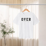 Maxbell Womens T Shirt Souvenir Costume Crew Neck Shirt for Shopping Holiday Walking M