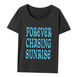 Maxbell T Shirt for Women Simple Fashion Summer Tops for Vacation Hiking Backpacking S