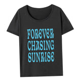 Maxbell T Shirt for Women Simple Fashion Summer Tops for Vacation Hiking Backpacking XXL