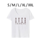 Maxbell Women's T Shirt Streetwear Tee Shirt for Street Office Walking S