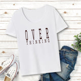 Maxbell Women's T Shirt Streetwear Tee Shirt for Street Office Walking S