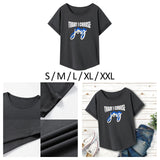 Maxbell T Shirt for Women Ladies Trendy Basic Tee Shirt for Vacation Holiday Walking S