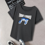 Maxbell T Shirt for Women Ladies Trendy Basic Tee Shirt for Vacation Holiday Walking M