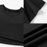 Maxbell T Shirt for Women Soft Outfits Crewneck Tee for Shopping Holiday Backpacking L