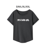 Maxbell T Shirt for Women Female Trendy Souvenir Basic Tee for Commuting S