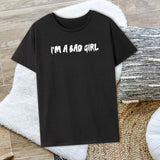 Maxbell T Shirt for Women Comfortable Trendy Crew Neck Tee for Travel Trip Commuting L