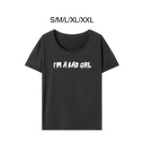 Maxbell Women's T Shirt Fashion Ladies Classic Crewneck Tee for Travel Work Vacation S