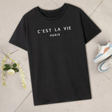 Maxbell T Shirt for Women Souvenir Clothing Crewneck Tee for Traveling Beach Camping S