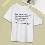 Maxbell T Shirt for Women Round Neck Soft Crew Neck Shirt for Beach Shopping Holiday L