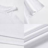 Maxbell T Shirt for Women Round Neck Soft Crew Neck Shirt for Beach Shopping Holiday XL