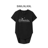 Maxbell T Shirt for Women Clothes Simple Crewneck Tee for Work Traveling Backpacking S