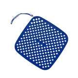 Maxbell Shoe Charm Holder for Travel Practical Shoe Charm Organizer Storage Roll Bag Navy