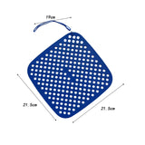 Maxbell Shoe Charm Holder for Travel Practical Shoe Charm Organizer Storage Roll Bag Navy