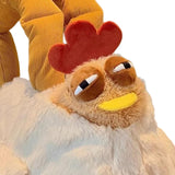 Maxbell 3xChicken Bag Adorable Lightweight Commuter Bag for Backpacking Party Shopping