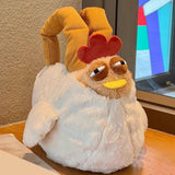 Maxbell 4xChicken Bag Adorable Lightweight Commuter Bag for Backpacking Party Shopping