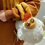 Maxbell 3xChicken Bag Adorable Lightweight Commuter Bag for Backpacking Party Shopping