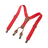 Maxbell Kids Suspenders Heavy Duty Elastic Straps Strong Metal Clips Pants Suspender