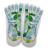 Maxbell 3xFoot Massage Socks Hosiery Reflexology Socks for Adults Unisex Women and Men