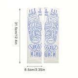 Maxbell Maxbell Reflexology Socks Foot Massage Socks Massage Care for Daily Use Beauty Salon S 31.5cmx8.5cm