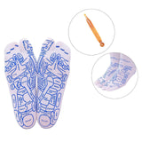 Maxbell Maxbell Reflexology Socks Foot Massage Socks Massage Care for Daily Use Beauty Salon S 31.5cmx8.5cm